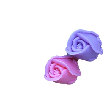 3D Rose Čokolada plesni Torto dekoracijo plesni Silikonski milo plesni BKSILICONE AC009