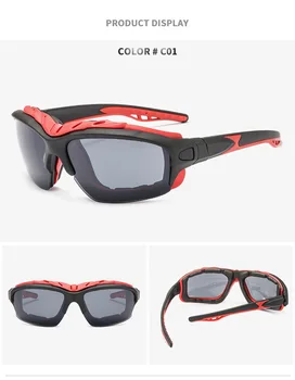 Zunanji Moda Kolesarska Očala,Čiste Barve Color High Definition Objektiv Nastavljiv Kolesarska Očala Zaščito Za Oči 91688