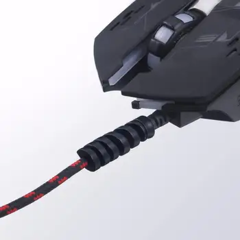 2pcs Kabel Organizator Silikonski Kabel USB Navijalec Namizje Urejeno Upravljanje Posnetkov Kabel, Držalo Za Miške Slušalke Žične Organizator