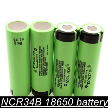 Nov Original NCR18650B 3,7 v 3400mah 18650 Polnilna Litij Baterija Za Svetilko baterije
