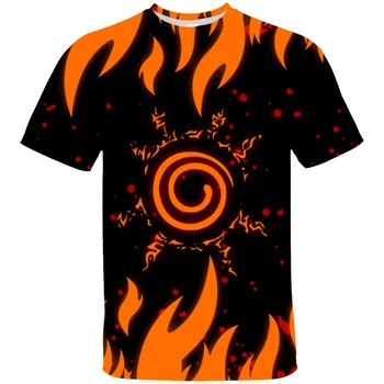 Japonske Anime Kakashi Tshirt Fantje Dekle 3D T-shirt Naruto - Film Sweatshirts Narutos Kakashi Dejanje Slika Tee Srajce Najstnik Vrh