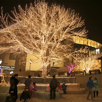 10m 20m 30 m 50 m 100 m LED ledenica niz luči Božič pravljica luči venci na prostem, doma poroka / stranka / Novo Leto Festival
