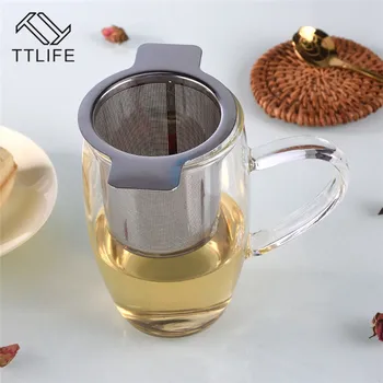 Čaj Listi Spice Filter Drinkware Očesa Čaj Infuser Čaj Cedilo Čajnik Iz Nerjavečega Jekla Svoboden Kuhinjski Pribor Za Enkratno Uporabo