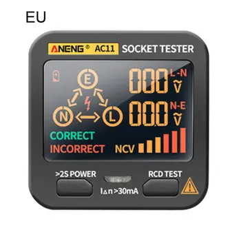 Večfunkcijsko Vtičnico Tester Vtičnico Rcd Gfci Test & Bside Napetost Detektor Doma Essentials 92795