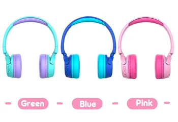 Gorsun Brezžični Otroci Slušalke z 85dB Regulator Glasnosti, Zložljive Bluetooth Stereo Nad Uho Otroci slušalke za fante in dekleta