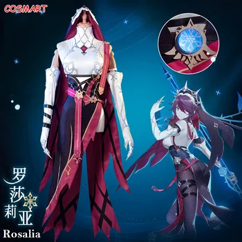 Anime Genshin Vpliv Planinski Kozliček (Rosalia Igra Bo Ustrezala Enotno Cosplay Kostum Halloween Obleko Za Ženske 2021 Nova