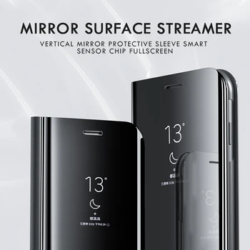 Ogledalo Primeru Telefon Za LG V40 V30 Plus V50 G8 Q60 K50 K50S V60 V61 Pokrovček Za Sony XZ3 XZ4 XZ5 Xperia 1 II 2 10 XP1 Primeru