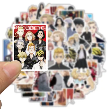 10/50 Kos Risank Anime Tokyo Revengers Grafiti Nalepke za Otrok Nalepke Nalepke Igrača Čelada Motoristična Telefon Primeru Prtljage Prenosnik 93952