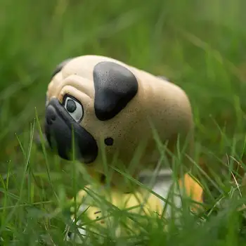 Majhne, Luštna, Keramični Pug Dog Figur Ročno Poslikane Tabela Okraski Malo Živalskih Kipov Ustvarjalne Lepo Darila Za Pes Ljubimec Otrok 94239