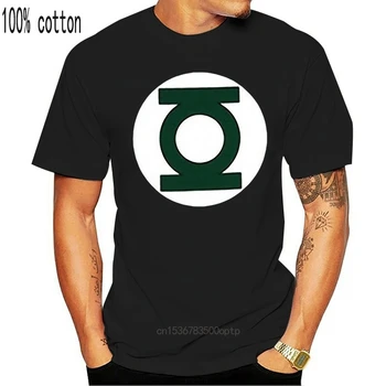 Zelena Luč Classic Logotip Odraslih T-Shirt Smešno Design Tee Majica