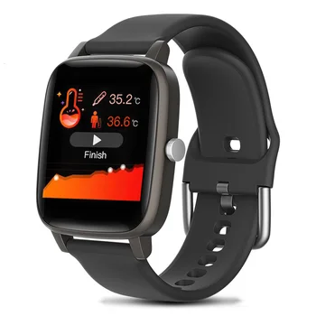 2021 NOVO T98 Pametno Gledati Moški Ženske Srčnega Tlaka IP67 Nepremočljiva Šport Bluetooth Smartwatch Manšeta za iOS Android