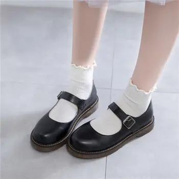 Lolita čevlji ženske japonski sladko črno cosplay čevlji kawaii čevlji ženske lolita superge srčkan čevlje kawaii zapatilla mujer 2021