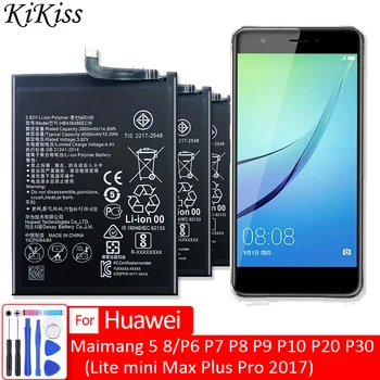Baterija Za Huawei P6 P7 P8 P9 P10 P20 P30 (Lite mini Max Pro Plus 2017)/P6-U06 p6-c00 p6-T00 / Maimang 5 8 P9lite Batery+ORODJE